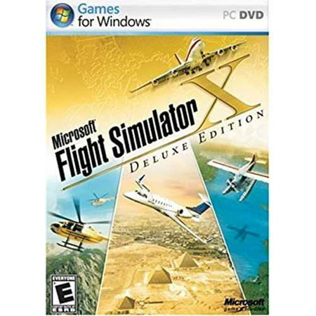 Flight Simulator X: Deluxe Edition [Microsoft] (Best Flight Simulator For Pc)