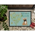 thumbnail image 3 of Carolines Treasures BB7633MAT Welcome Friends Fawn French Bulldog Doormat 18x27 27"L x 18"W multicolor, 3 of 4