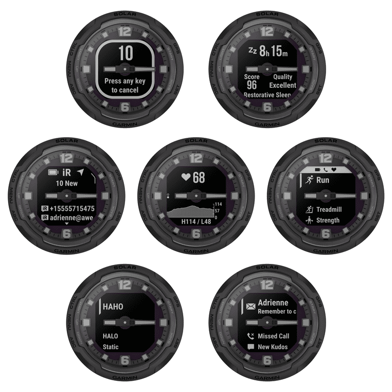 Garmin Instinct Solar Tactical, Rugged GPS Smartwatch Garmin Instinct Solar Tactical, Rugged GPS Smartwatch