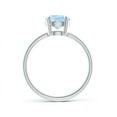 thumbnail image 2 of Angara Natural 1.5 Ct. Aquamarine Solitaire Ring in Sterling Silver for Women (Ring Size: 7.5), 2 of 11