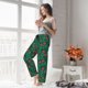 thumbnail image 5 of Balery Good Luck Ladybug Pantalones de pijama para mujer, pijamas ultraligeros, pantalones de estar por casa-XX-Large, 5 of 6