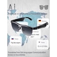 thumbnail image 5 of Lunettes de Traduction Intelligente AI, Traduction en Temps Réel de Plusieurs Langues, Lunettes de Musique Intelligentes Étanches et à la Mode, 5 of 5