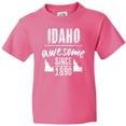 thumbnail image 3 of Inktastic Idaho Awesome Since 1890 Youth T-Shirt, 3 of 5
