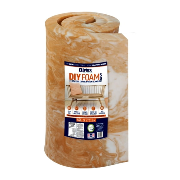Airtex Copper Infused Foam – 2” x 24” x 72”
