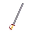 thumbnail image 1 of de espuma de juguete para esgrima, de espuma para niños, accesorio de práctica de juego de roles, juguete de juego de simulación de rojo, 1 of 8