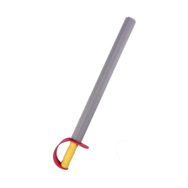 de espuma de juguete para esgrima, de espuma para niños, accesorio de práctica de juego de roles, juguete de juego de simulación de rojo
