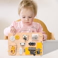 thumbnail image 3 of Tableros Ocupados De Madera Sunnimix Juguetes Montessori De Habilidad Motora Fina, 3 of 8