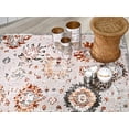 thumbnail image 2 of Furnish My Place Abstract Area Rug - 2 ft. x 4 ft., Peach, Floor Rug with Rustic Print, 2 of 9