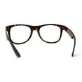 thumbnail image 2 of Classic Hipster Plastic Horn Rim Blue Light Filtering Computer Glasses Tortoise, 2 of 4