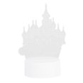 thumbnail image 1 of Lámpara decorativa LED de noche tridimensional con forma de castillo, USB, ideal para regalos navideños, dormitorio y sala de estar, 5 V, 1 of 14