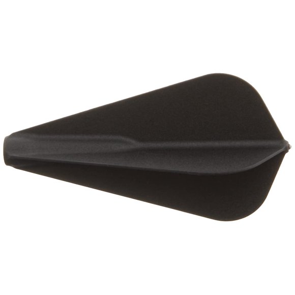 Cosmo Darts Fit Flight 3 Pack Super Kite Dart Flight (Dark Black)
