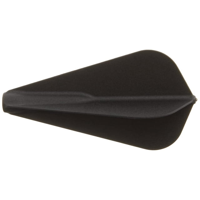 Cosmo Darts Fit Flight 3 Pack Super Kite Dart Flight (Dark Black)