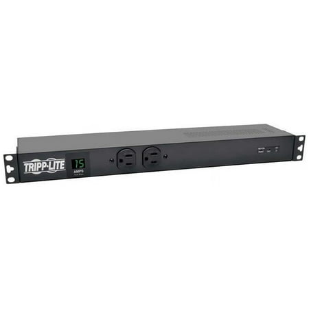 UPC: 0037332183248 | Tripp Lite Metered PDU 15A Isobar Surge Suppression 3840 Joules 14 Outlets (5-15R) 120 V 5-15P 15 ft. Cord 1U Rack-Mount Power (PDUMH15-ISO)