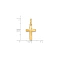 thumbnail image 2 of 14K Gold Polished Cross Pendant, 2 of 4