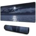 thumbnail image 1 of Moon Ocean Large Mouse Pad - XXL 31.5x11.8 Inch Gaming Desk Mat with Non-Slip Base, Stitched Edges for a Superior Computer, Office, Keyboard, Laptop Experience, 1 of 7