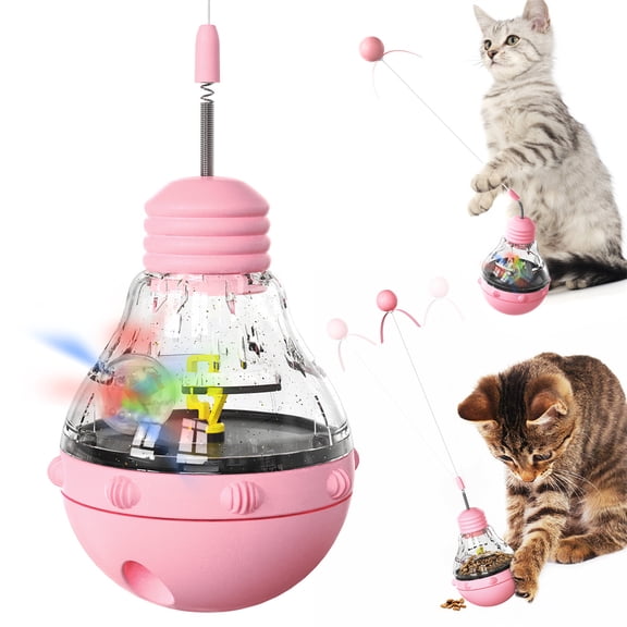 Cat Interactive Toys for Indoor Cats Kitten Wand Feather Toy Weight Loss Kitty Funny Catnip Balls Pet Supplies Birthday Gift