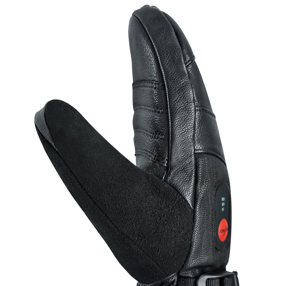 Savior Heat Waterproof Men Women electric Heated Gloves for Motorcycle Riding Cycling Fishing Ski Hiking 3 Temperature Setting Levels Touchscreen Hand Warmer |2 Pack Rechargeable 7.4V 2200mAh Battery