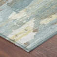 thumbnail image 3 of Addison Rugs Chantille Indoor/Outdoor Contemporary Abstract Teal Machine Washable Rectangle Rug, 10' x 14', 3 of 8