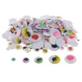 thumbnail image 6 of 300pc 6- Colorful Wiggle Googly Eyes Self Adhesive DIY Dolls Kids Crafts, 6 of 8