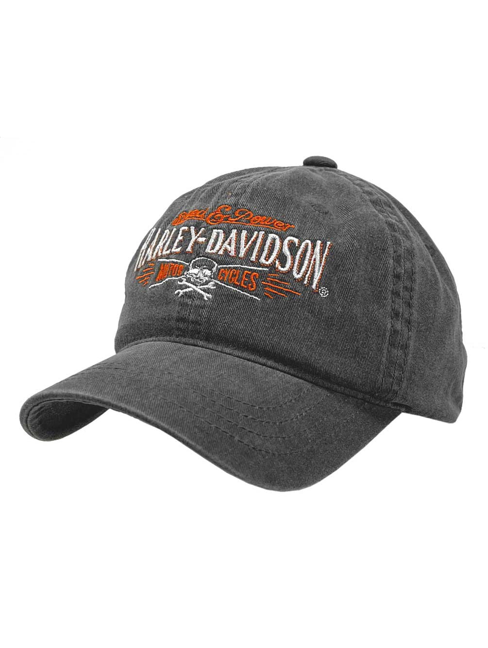 Harley-Davidson Little Boys' B&S Camo Print Mesh Baseball Cap Gray 7280929 