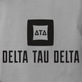 thumbnail image 3 of CafePress - Delta Tau Delta Black Stacked Signature T Shirt - Womens Comfort Colors® Shirt, 3 of 4