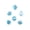 Opaque Blue AB, variant on 64pcs Crystal Lane DIY Bicone 7in 6mm Transparent Red AB 2 glass bead Strands for Jewelry Making, DIY Crafts & Decorations