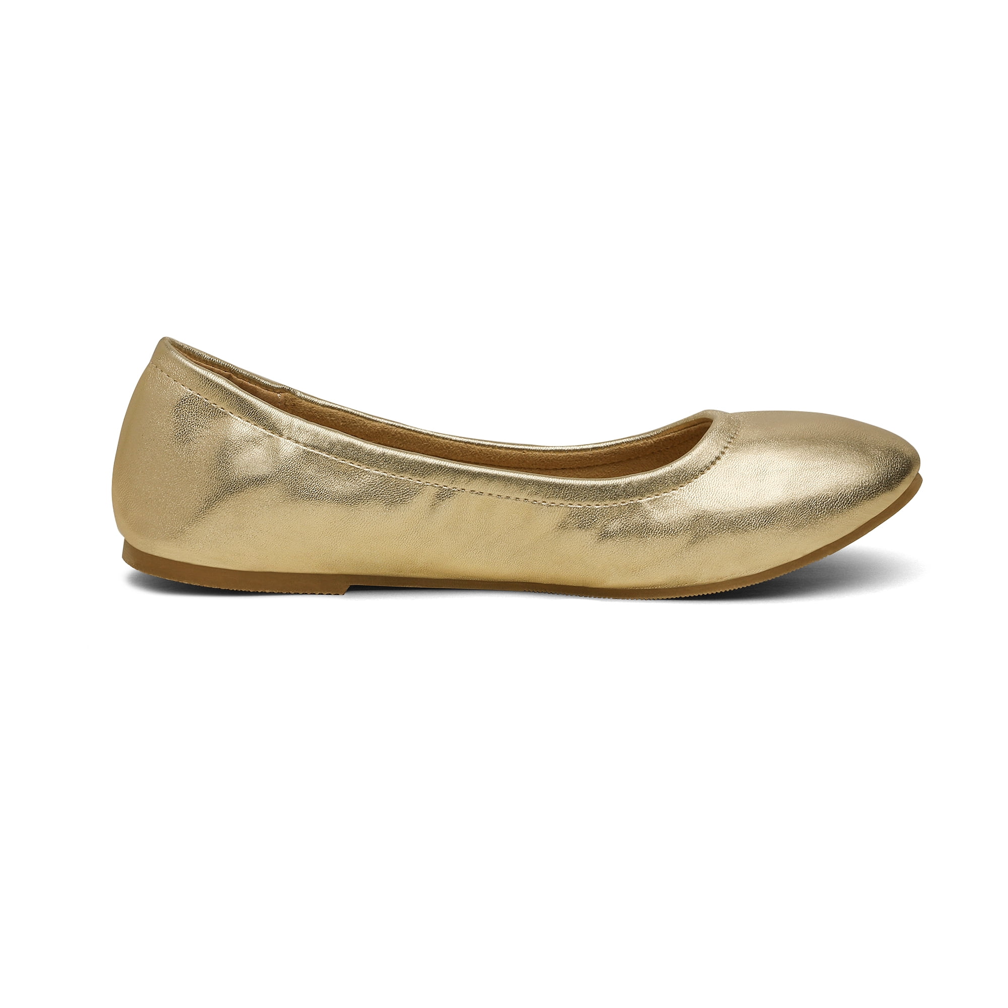 BURUDANI Women s Solid Plain Walking Classic Ballet Flats Shoes