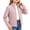 Kids Jacket - Pink, variant on Samdudou Girls Fleece Jackets Stand Up Collar Zip Tops Fall Winter Warm Outerwear Cozy Plush Coat Long Sleeve Casual Layering Play School Holiday Clothing Size 8-15 Years