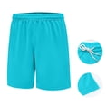 thumbnail image 4 of ZACPNCV Kids Athletic Shorts with Pockets, Quick Dry Breathable Shorts for Basketball, Soccer, Summer Outdoors, 4 of 6