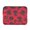 Red Rose Pattern, variant on Retro Owl Printed Laptop Sleeve 13-14 Inch Computer Bag & Laptop Case for Women Men with Zippe for Work Travel