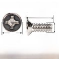 thumbnail image 1 of Tornillos de cabeza plana Phillips niquelados Tornillos para muebles Tornillos para máquina con cabeza avellanada y ranura cruzada Tornillo, 1 of 2