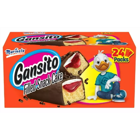 Marinela Gansito Filled Snack Cake 24 Packs