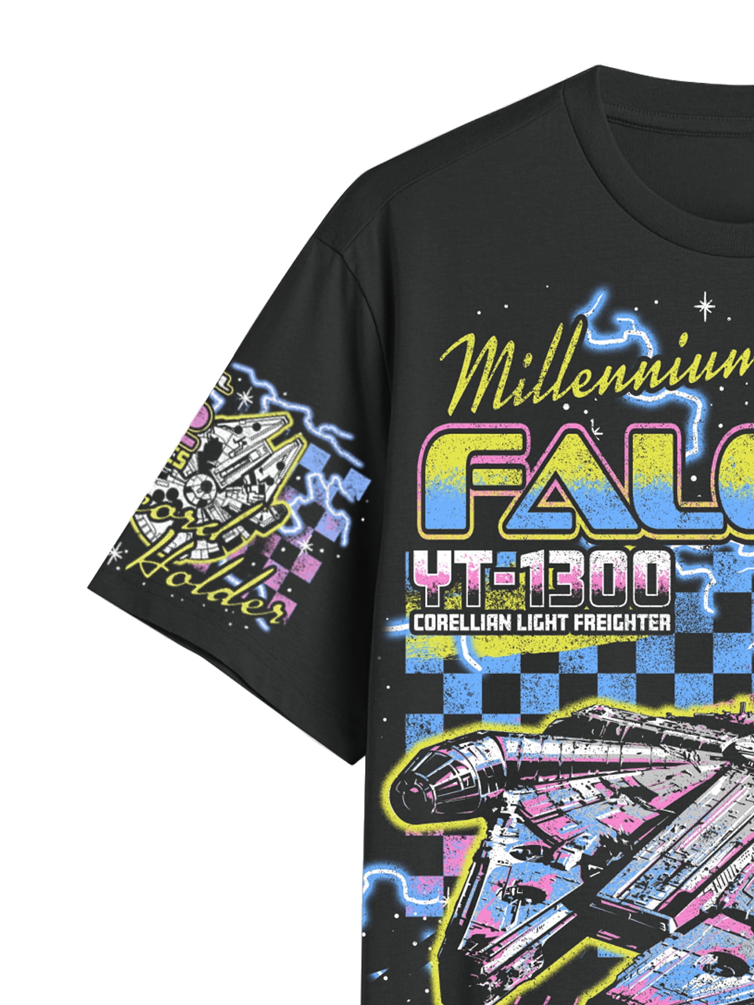Star Wars, Mens Graphic Tee, Falcon Vader Race, 2-Pk, Sizes S-3XL