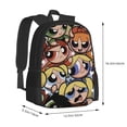thumbnail image 3 of The Powerpuff Gi-rls Fashion Backpack Rucksack Casual Daypack School Bag Unisex Computer Bag Bookbags Multi-Purpose Laptop Backpack, 3 of 8