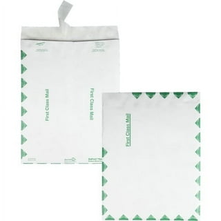 250 9 x 12 SELF Seal Security White Catalog Envelopes - 28lb - Security  Tinted, Ultra Strong Quick-Seal, 9x12 inch (38102)