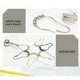 thumbnail image 5 of Shower Curtain Hooks Rings for Bathroom - 6 Pcs Stainless Steel, 5 of 5