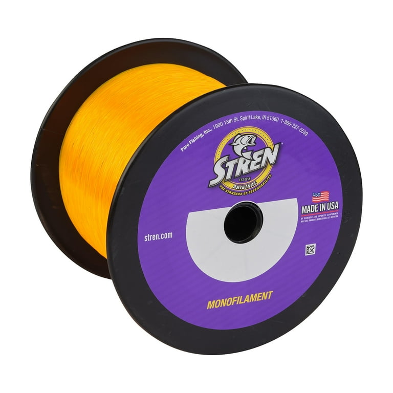 Stren Original® Monofilament Fishing Line, Hi-Vis Gold, 10 lb Test