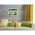 thumbnail image 4 of Tropical Palms - Beach Paradise - Hawaii - Hawaiian Islands - From an Original Watercolor Painting by Robin Wethe Altman - 8 x 12 inch Vintage Wood Art Sign, 4 of 4