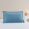 thumbnail image 4 of Oggfader Pillowcases Plushs Pillowcases For Winter Velvet Pillowcases Simples Embroidered Pillowcases Home Bedding Warm Plushs Pillowcases 18.90x29.13 Inch, 4 of 6