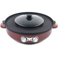thumbnail image 4 of MONIPA 2 in 1 2200W Pot BBQ Grill Pot Household Electric Grill Barbecue Plate 3.6 L suitable for 2-5 people, 4 of 8