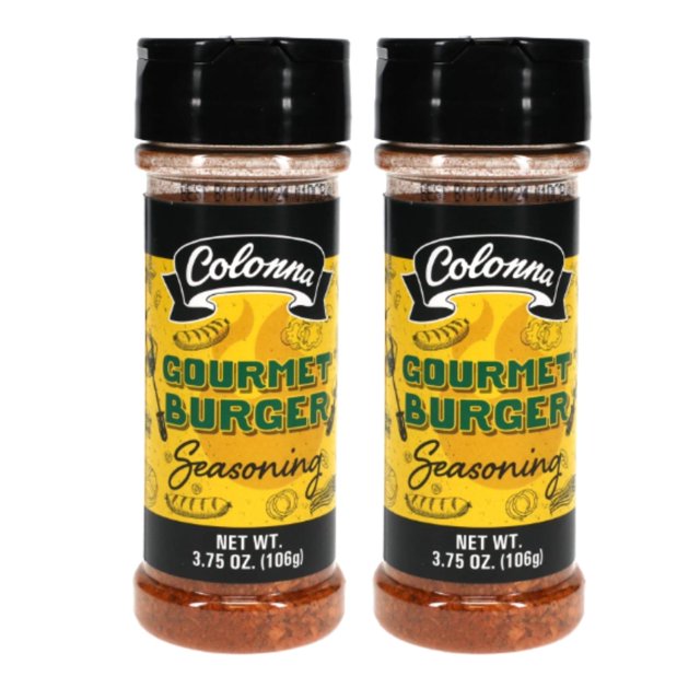 NS Colonna Sizzling Gourmet Burger BBQ Rub, 3.7oz Savory & Blended