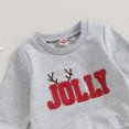 thumbnail image 4 of Okbabeha Toddler Baby Girl Boy Christmas Outfits 0 3 6 9 12 18 24Months 2t 3t Sweatshirt Long Sleeve Top+Pants Fall Clothes Set, 4 of 7