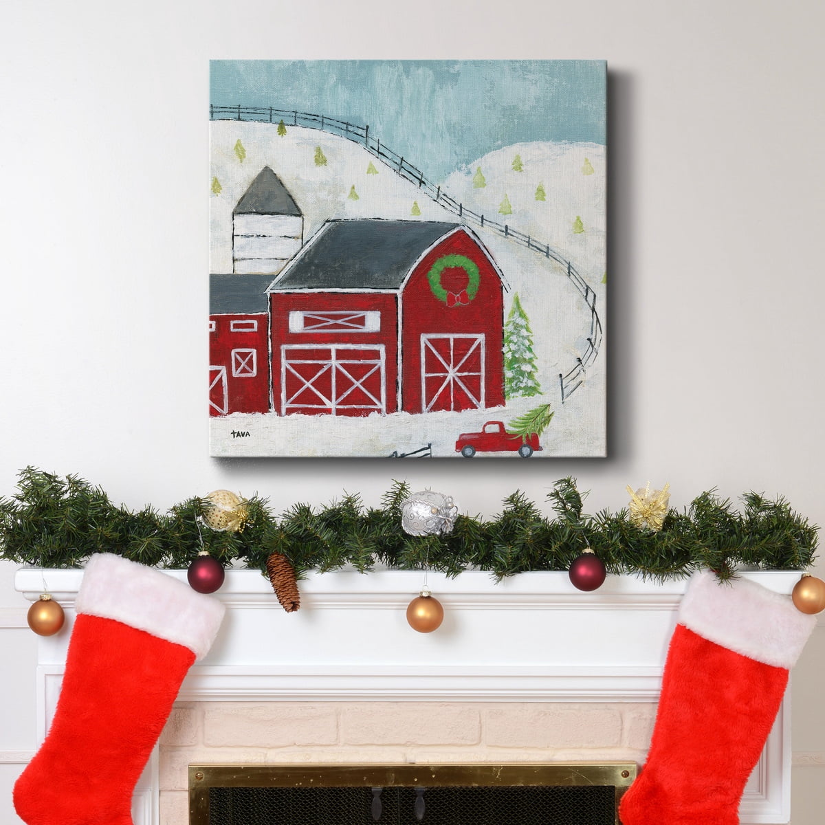 Joy Ornament - Premium Gallery Wrapped Canvas - Ready to Hang