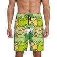 thumbnail image 2 of Picia Cartoon Pajama Shorts for Men, Men's Pajama Bottoms, Sleepwear,Short Pajama Pants-XX-Large, 2 of 9