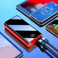 thumbnail image 3 of Misty 80000mAh Power Bank Fast Charging 22.5W USB C External Battery Pack With Flashlight White, 3 of 5