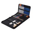 thumbnail image 1 of 71PCS/set Professional Drawing Kit Sketch Pencils Set Art Sketching Painting Supplies with Carrying Bag, 1 of 13