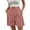C-PK1412, variant on DHFJKG Womens Summer Straight Leg Shorts Casual Elastic Waist Solid Color Loose Fit Comfortable Daily Wear Shorts With Pockets Versatile Bottoms