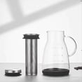 thumbnail image 4 of 960ml Dual-Use Cold Brew Coffee & Tea Maker, Glass Pot for Home Use, 4 of 5