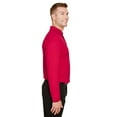 thumbnail image 4 of Devon & Jones CrownLux Performanceâ„¢ Men's Plaited Long Sleeve Polo - DG20L, 4 of 4