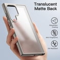 thumbnail image 4 of JETech Matte Case for Samsung Galaxy S24 Ultra 5G, Frosted Translucent Back Protective Slim Phone Cover, Anti-Fingerprints (Titanium Grey), 4 of 6